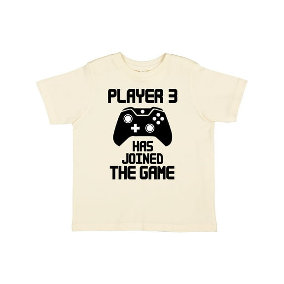 Inktastic Player 3 Has Joined the Game Boys or Girls Toddler T-Shirt