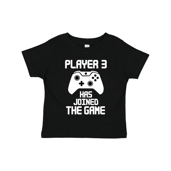 Inktastic Player 3 Has Joined the Game Boys or Girls Toddler T-Shirt
