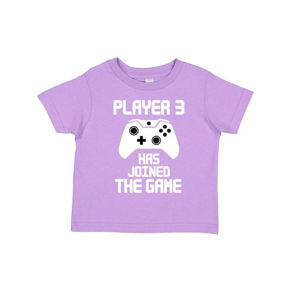 Inktastic Player 3 Has Joined the Game Boys or Girls Toddler T-Shirt