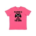 thumbnail image 1 of Inktastic Player 3 Has Joined the Game Youth T-Shirt, 1 of 5