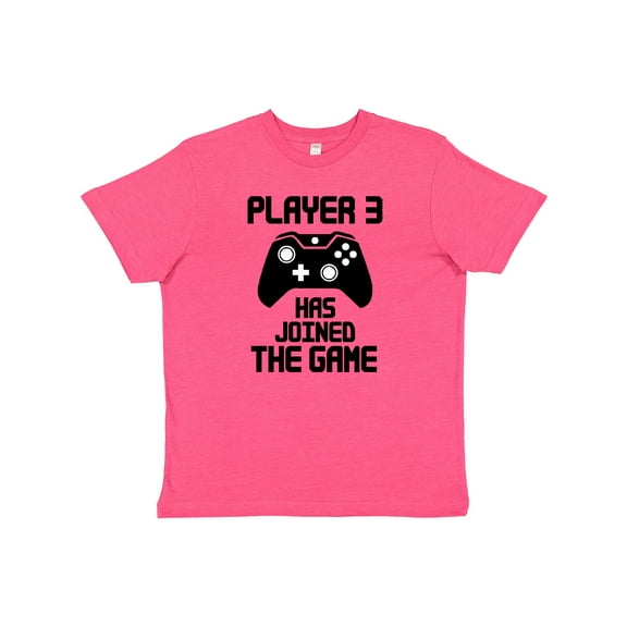Inktastic Player 3 Has Joined the Game Youth T-Shirt