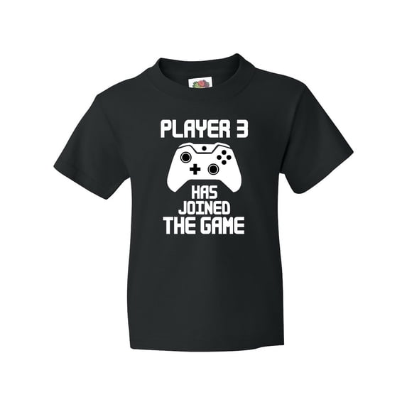 Inktastic Player 3 Has Joined the Game Youth T-Shirt