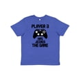 thumbnail image 1 of Inktastic Player 3 Has Joined the Game Youth T-Shirt, 1 of 5