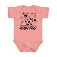 thumbnail image 1 of Inktastic Please Be Kind to Every Kind Cute Pig and Flowers Boys or Girls Baby Bodysuit, 1 of 5
