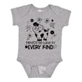 thumbnail image 1 of Inktastic Please Be Kind to Every Kind Cute Pig and Flowers Boys or Girls Baby Bodysuit, 1 of 5