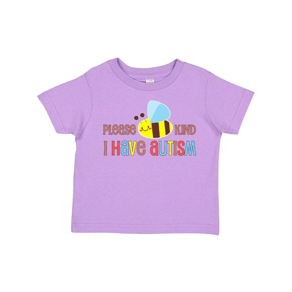 Inktastic Please Bee Kind, I Have Autism Boys or Girls Toddler T-Shirt