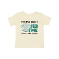thumbnail image 1 of Inktastic Please Dont Feed Me I Have a Food Allergy with Elephant and Ribbon Boys or Girls Baby T-Shirt, 1 of 5