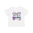 thumbnail image 1 of Inktastic Please Pass Me to Grandma with Flowers Boys or Girls Baby T-Shirt, 1 of 5