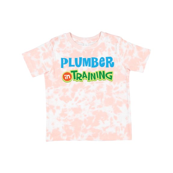 Inktastic Plumber in Training Boys or Girls Toddler T-Shirt