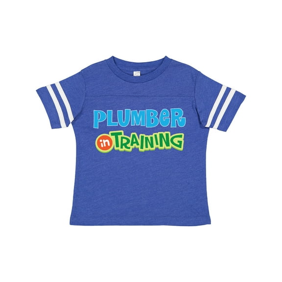 Inktastic Plumber in Training Boys or Girls Toddler T-Shirt