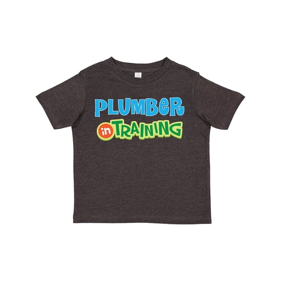 Inktastic Plumber in Training Boys or Girls Toddler T-Shirt
