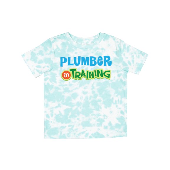Inktastic Plumber in Training Boys or Girls Toddler T-Shirt