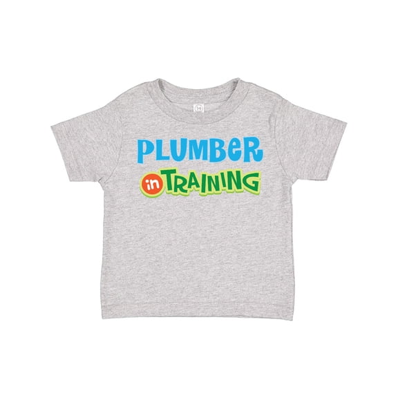 Inktastic Plumber in Training Boys or Girls Toddler T-Shirt