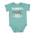 thumbnail image 1 of Inktastic Plumbers Kid Boys or Girls Baby Bodysuit, 1 of 5
