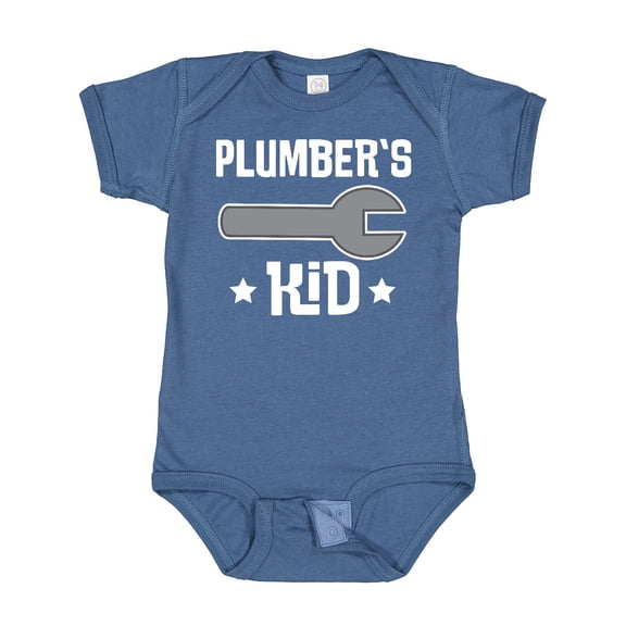 Inktastic Plumbers Kid Boys or Girls Baby Bodysuit