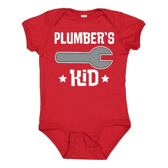 Inktastic Plumbers Kid Boys or Girls Baby Bodysuit