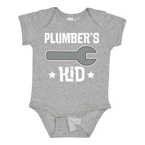 Inktastic Plumbers Kid Boys or Girls Baby Bodysuit