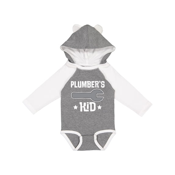 Inktastic Plumbers Kid Boys or Girls Long Sleeve Baby Bodysuit