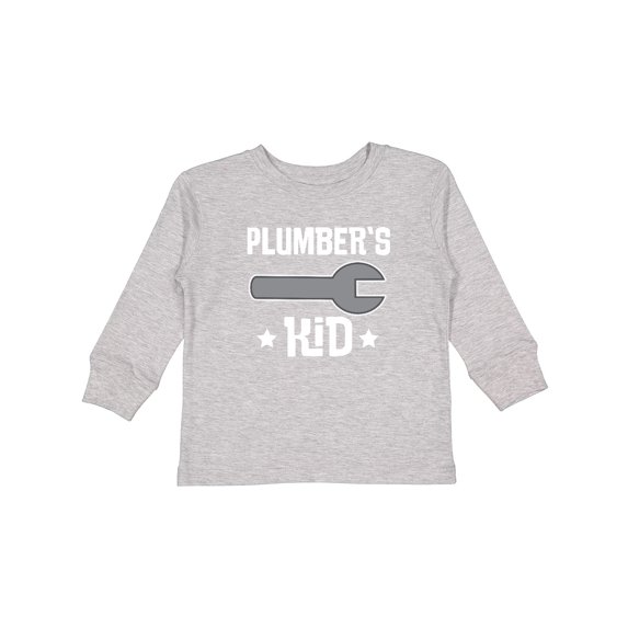 Inktastic Plumbers Kid Boys or Girls Long Sleeve Toddler T-Shirt