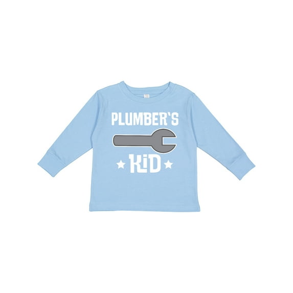 Inktastic Plumbers Kid Boys or Girls Long Sleeve Toddler T-Shirt