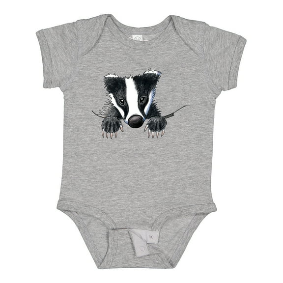 Inktastic Pocket Badger Boys or Girls Baby Bodysuit