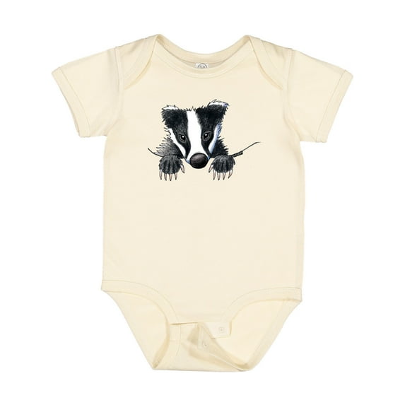 Inktastic Pocket Badger Boys or Girls Baby Bodysuit
