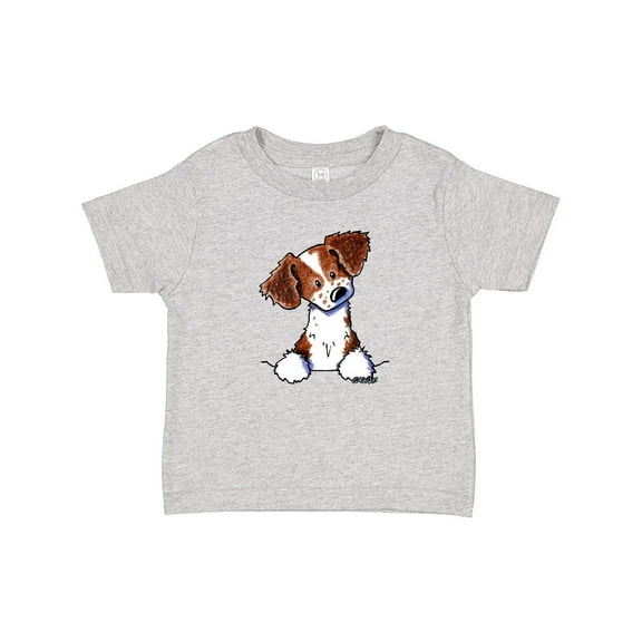 Inktastic Pocket Brittany Spaniel Boys or Girls Toddler T-Shirt