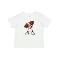 thumbnail image 1 of Inktastic Pocket Brittany Spaniel Boys or Girls Toddler T-Shirt, 1 of 5