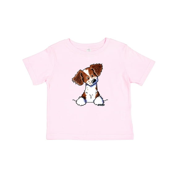 Inktastic Pocket Brittany Spaniel Boys or Girls Toddler T-Shirt