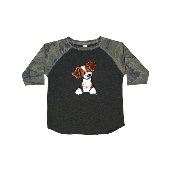 Inktastic Pocket Brittany Spaniel Boys or Girls Toddler T-Shirt