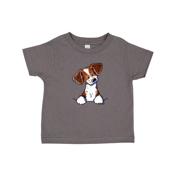 Inktastic Pocket Brittany Spaniel Boys or Girls Toddler T-Shirt