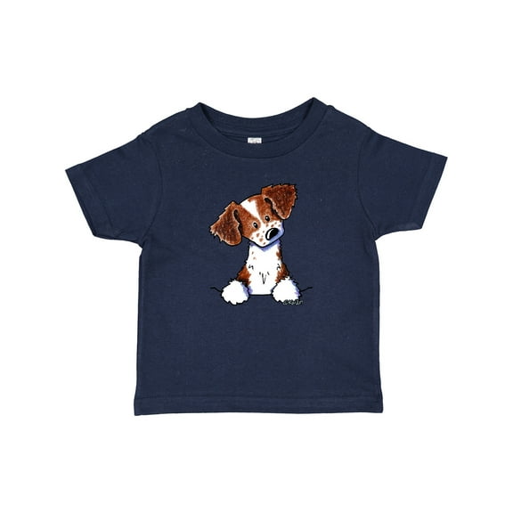 Inktastic Pocket Brittany Spaniel Boys or Girls Toddler T-Shirt