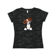 thumbnail image 1 of Inktastic Pocket Brittany Spaniel Women's T-Shirt, 1 of 5