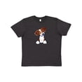 thumbnail image 1 of Inktastic Pocket Brittany Spaniel Youth T-Shirt, 1 of 5