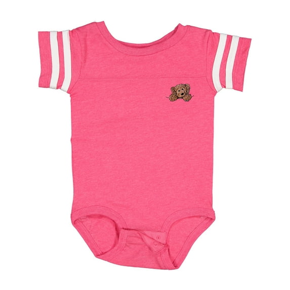 Inktastic Pocket Chocolate Doodle Boys or Girls Baby Bodysuit