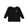thumbnail image 1 of Inktastic Pocket Chocolate Doodle Boys or Girls Long Sleeve Toddler T-Shirt, 1 of 5