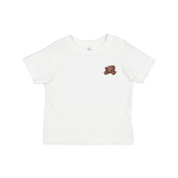 Inktastic Pocket Chocolate Doodle Boys or Girls Toddler T-Shirt