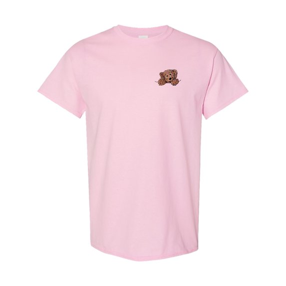 Inktastic Pocket Chocolate Doodle T-Shirt