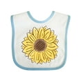 thumbnail image 1 of Inktastic Pocket Full of Sunshine Sunflower Boys or Girls Baby Bib, 1 of 4