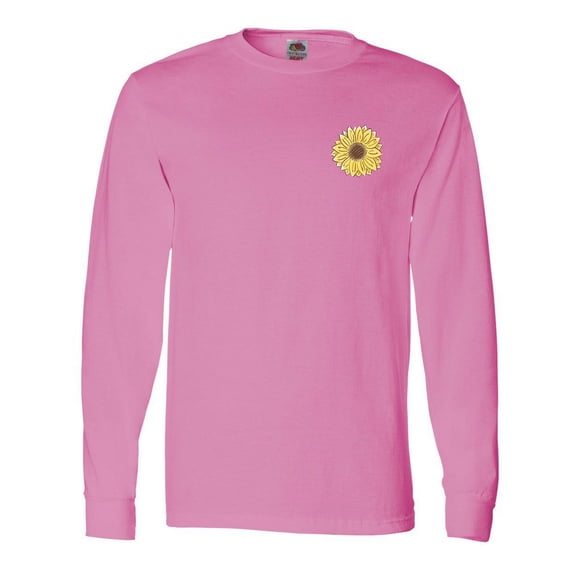 Inktastic Pocket Full of Sunshine Sunflower Long Sleeve T-Shirt