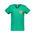 thumbnail image 1 of Inktastic Pocket Full of Sunshine Sunflower Women's V-Neck T-Shirt, 1 of 5