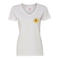 thumbnail image 1 of Inktastic Pocket Full of Sunshine Sunflower Women's V-Neck T-Shirt, 1 of 5