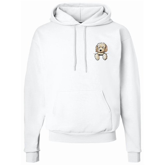 Inktastic Pocket Goldendoodle Adult Hoodie Sweatshirt