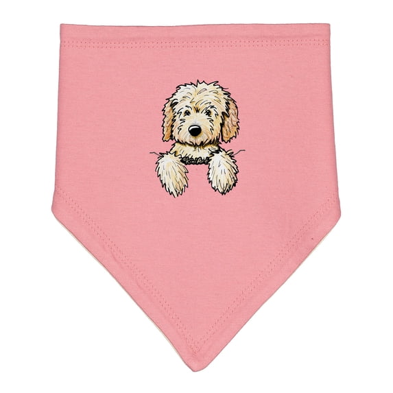 Inktastic Pocket Goldendoodle Baby Bandana Bib