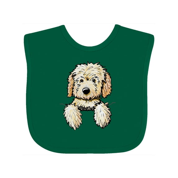 Inktastic Pocket Goldendoodle Boys or Girls Baby Bib