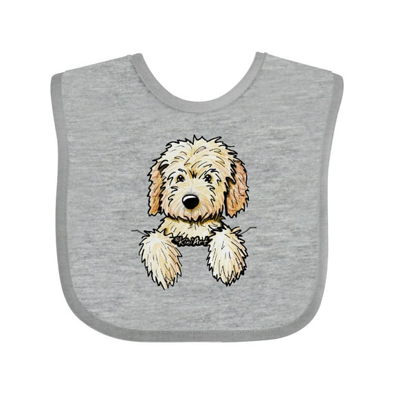 Inktastic Pocket Goldendoodle Boys or Girls Baby Bib