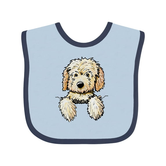 Inktastic Pocket Goldendoodle Boys or Girls Baby Bib