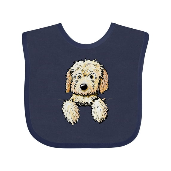 Inktastic Pocket Goldendoodle Boys or Girls Baby Bib