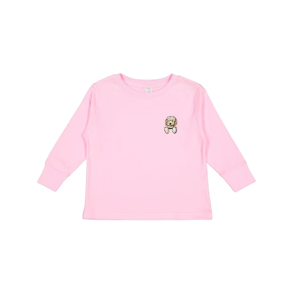 Inktastic Pocket Goldendoodle Boys or Girls Long Sleeve Toddler T-Shirt
