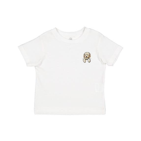 Inktastic Pocket Goldendoodle Boys or Girls Toddler T-Shirt